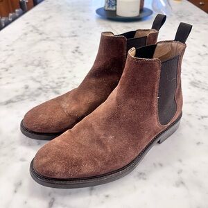 Reiss Brown Suede Chelsea Boots size 8 / 41